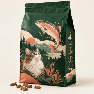 Bajusz Sterilised Lazac 2 kg (mintatermék, mesterséges intelligenciával készült kép)